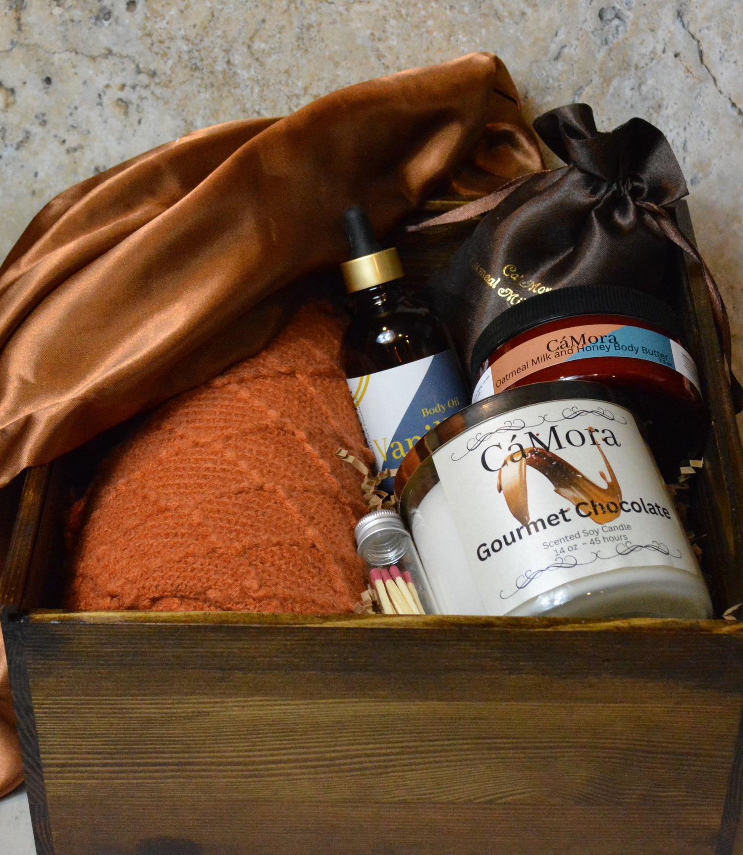 Warm Comfort, luxury gift boxy by Ca'Mora.