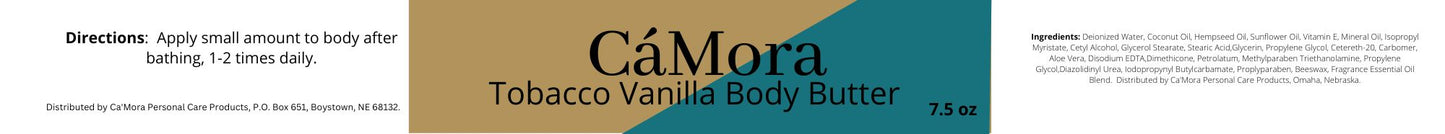 Tobacco Vanilla Body Butter