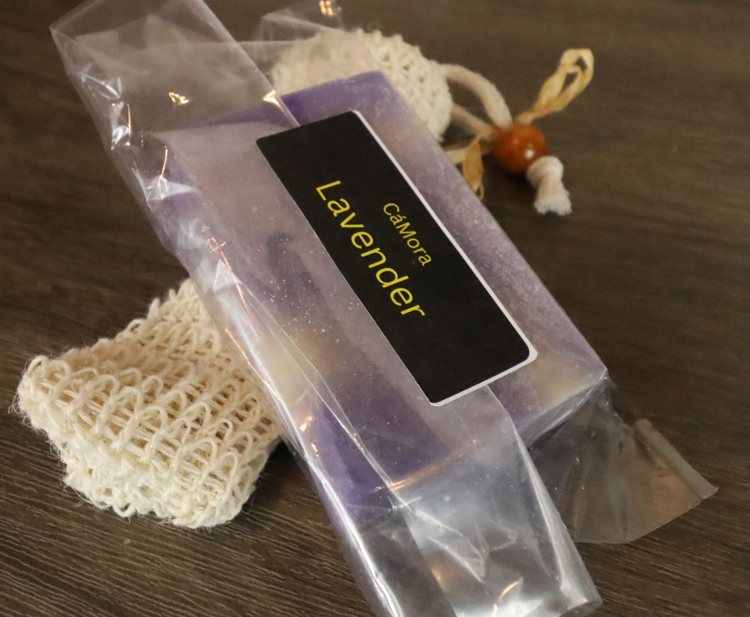 Lavender shea butter soap for soft skin.