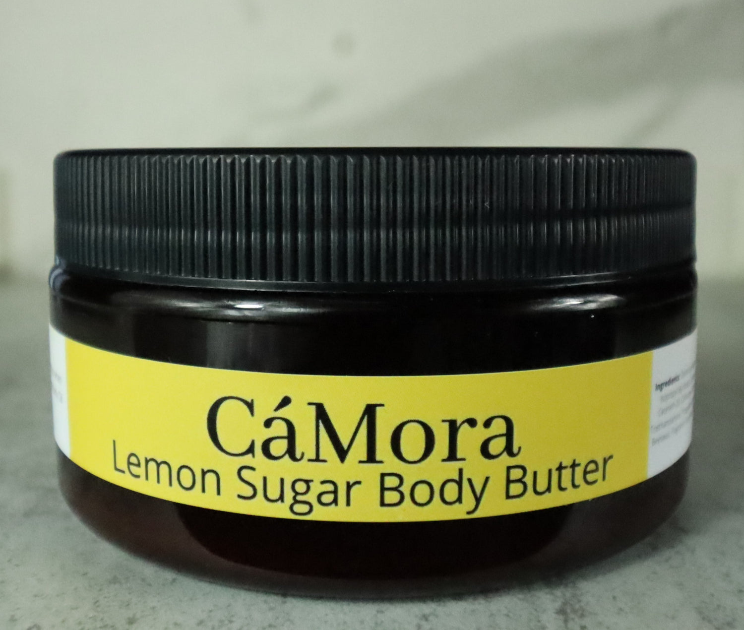 Lemon Sugar body butter for moisturized skin.