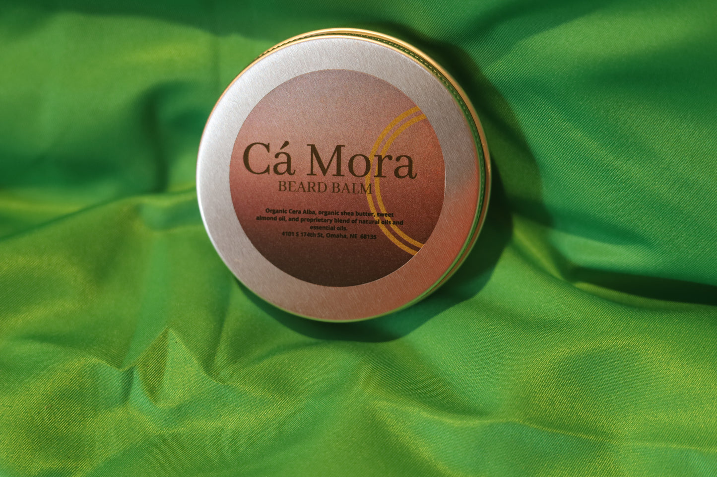 Ca'Mora beard balm tin