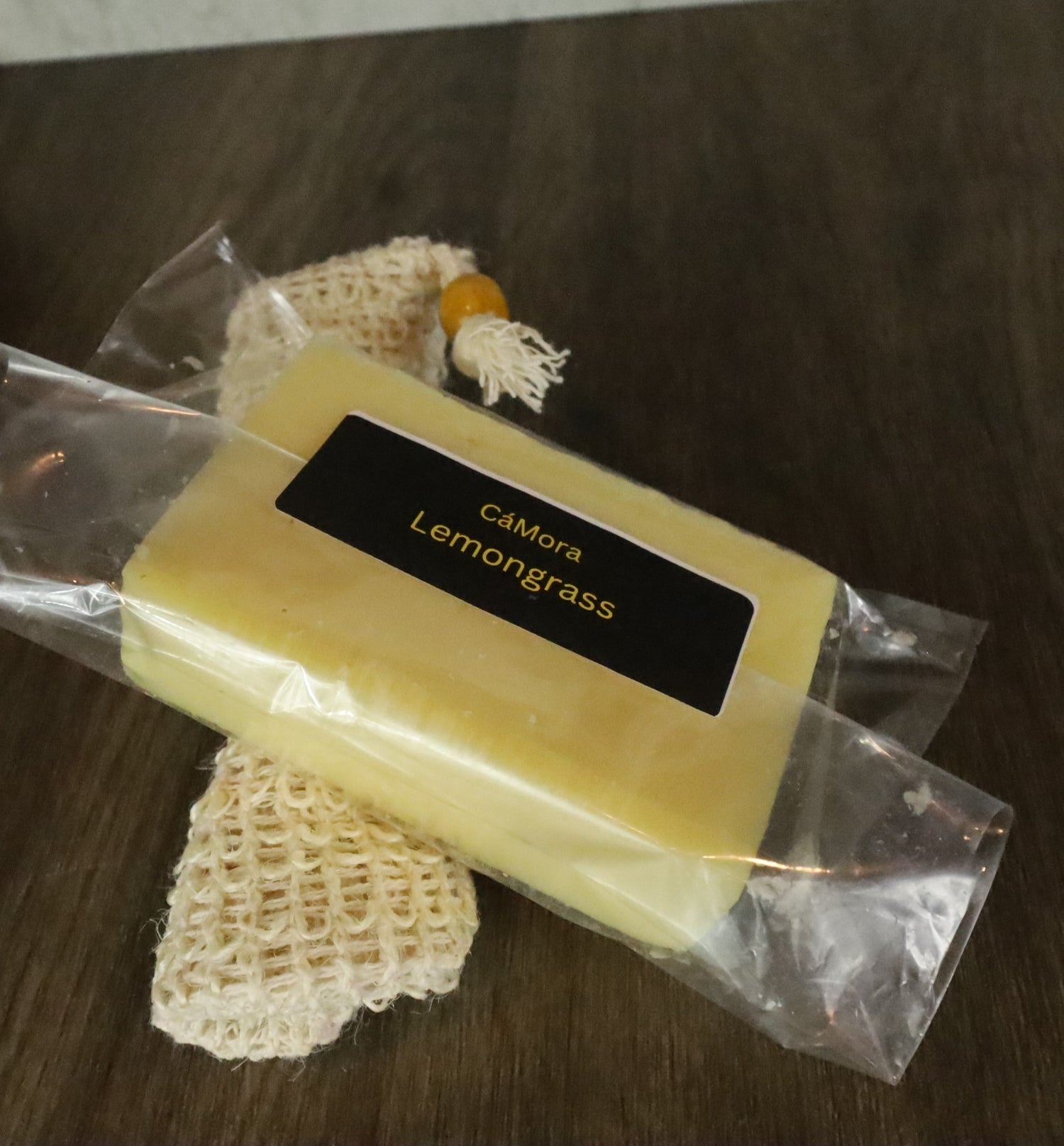 Ca'Mora Lemongrass Shea Butter Soap.