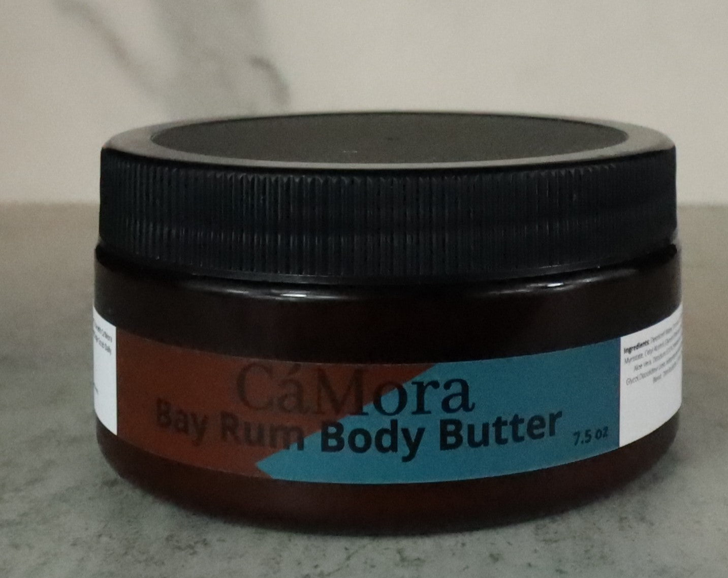 Ca'Mora's masculine scent, Bay Rum body butter.