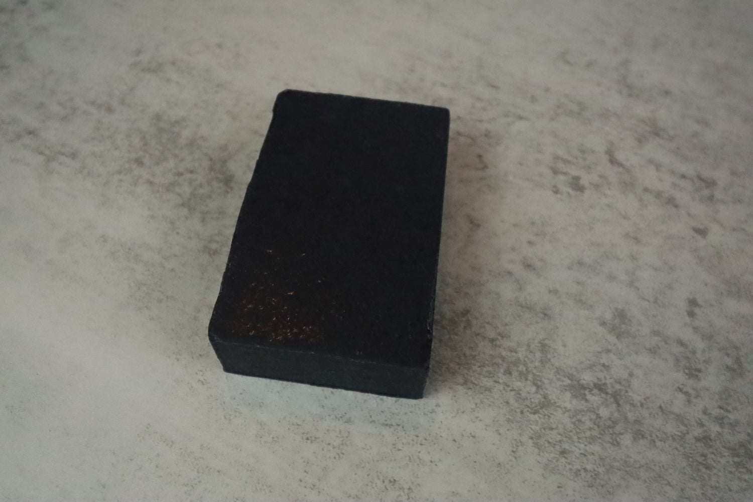 Activated charcoal used in this shea butter soap by Ca'Mora.