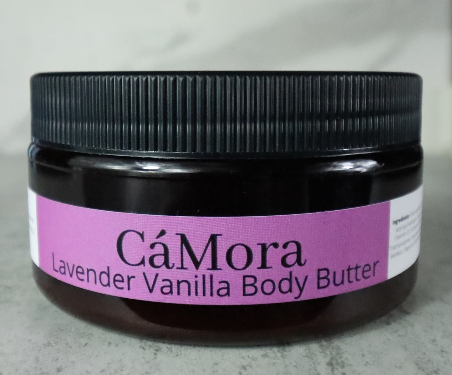 Lavender body butter for moisturized skin.